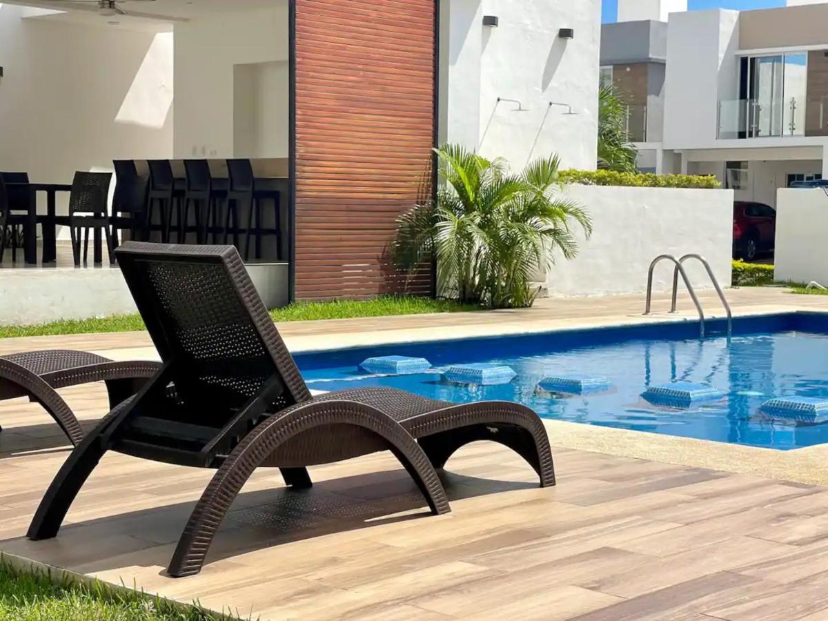 Casa Familiar Cerca De La Playa Con Terraza Privada Villa Cancún Exteriör bild